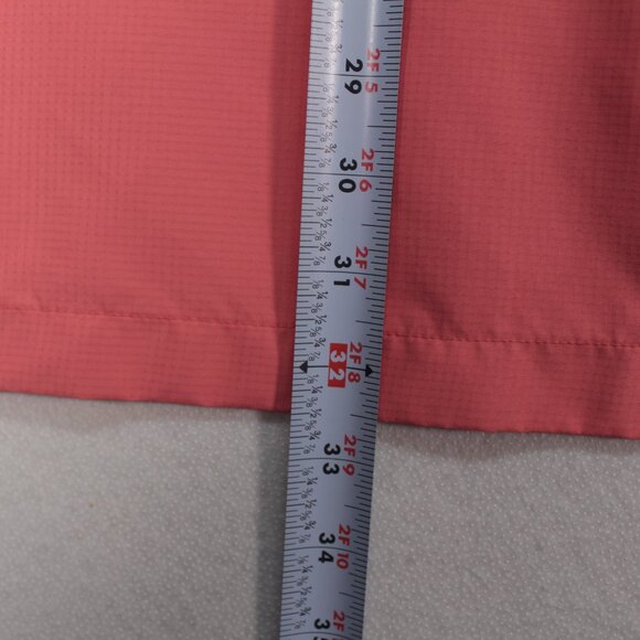 Habit Shirt Men's 2XL Salmon Short Sleeve Solid 40+ Solar Factor Polyester - Picture 6 of 8